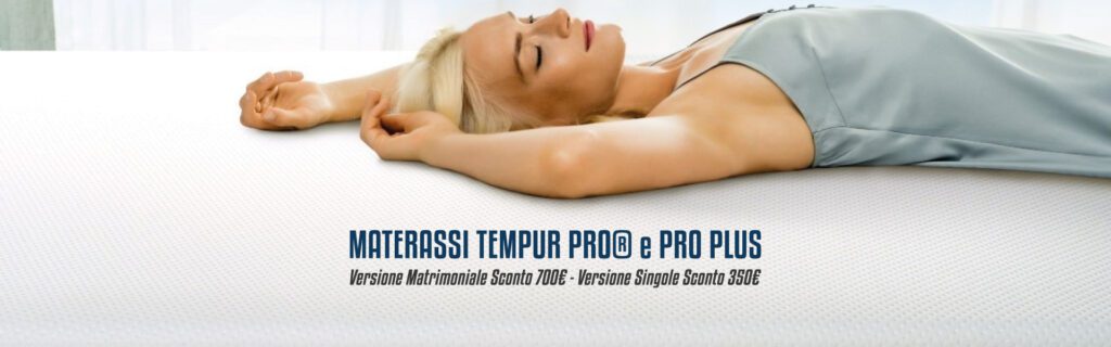 Promo Tempur - 700€ di Sconto