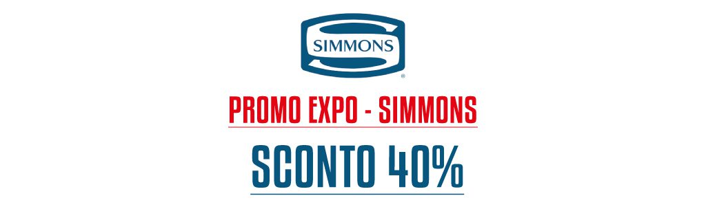 Promo Simmons - EXPO - Rinnovo esposizione